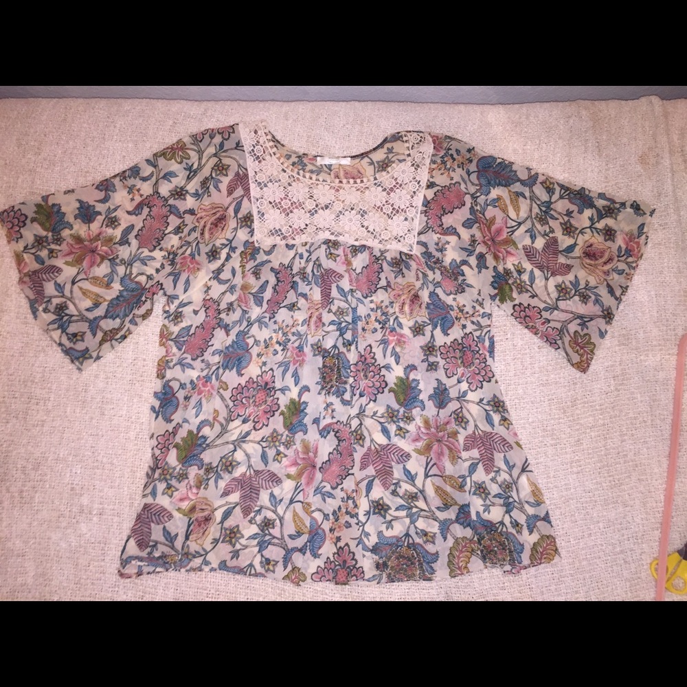 Cute floral blouse